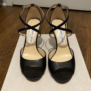 Jimmy Choo black emsy size 38